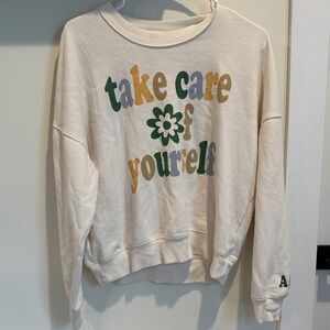 American Eagle By Payless Cream Sweatshirt